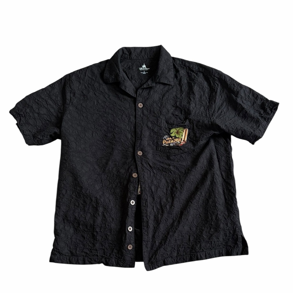 Disney “Mickey in Paradise” Hawaiian Shirt | Vintage Style Resort Button Down